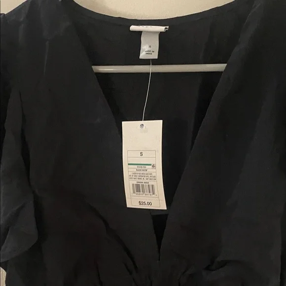 Flutter Short Sleeve Mini A Line Dress by a new day - Picture 7 of 10